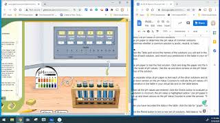 Getting Started with the pH Virtual Lab 2020