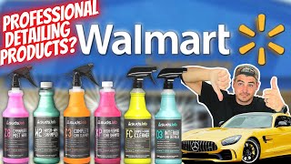 PROFESSIONAL DETAILING PRODUCTS AT WALMART | Car Detailing | Suds Lab