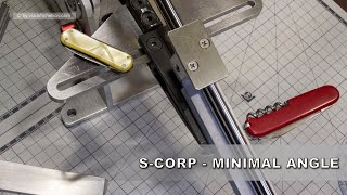 S-Corp Knife Sharpener Minimal Angle (RU+DE) / S-Corp Минимальные углы заточки