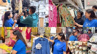 Wow 🤩 Lajpat Nagar Market Mai itna sundar Summer Collection | Didi kai saath Shopping 🛍️ || IMS