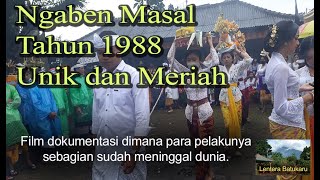 #Ngaben #RitualLawas - Ngaben 1988 di Desa Pujungan