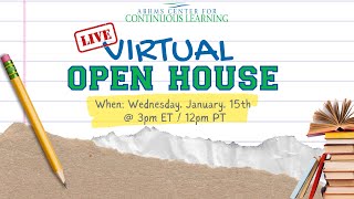 CCL Spring 2025 Virtual Open House