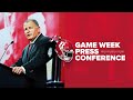 Head Coach Greg Schiano Game Week Press Conference - Virginia Tech