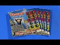 SOOD 1010: FIVE $2 MONOPOLY DOUBLER Florida Lottery Scratch Tickets