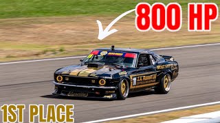 What 800 HP Really Feels Like! | Angus Fogg in the J.A.RUSSELL LTD MUSTANG