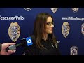 Midland Police Department hold press conference on unidentified, nonverbal teen