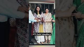 UPSC MOTIVATION/IFS SADAF CHAUDHARY #shorts #viral #iasmotivation #dream ias #ips #ifs #trending