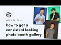 How to Get a Consistent Looking Photo Booth Gallery | Photo Booth Business