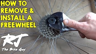 How To Change A Freewheel On A Bike