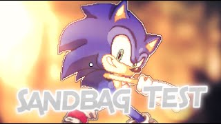 RUSH ANIMATION l SONIC VS.SANDBAG (TEST ANIMATION) #sonic #sonicanimation #sonicthehedgehog