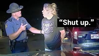 No-Nonsense Trooper Doesn't Waste A Second Humbling Driver