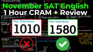 November SAT English FULL Review \u0026 Exam Prep (EVERYTHING YOU NEED TO KNOW!!)