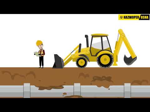 What are some dangers of excavations quizlet?
