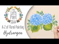 Learn to Paint a Hydrangea - FolkArt One Stroke A-Z of Floral Painting