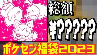 【予想以上！？】４千円のポケセン福袋の中身の総額は○○円！！【ピカピカボックス2023】