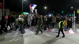 Protestna šetnja studenata u Boru, 2. februar 2025. (RTV Bor)