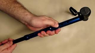 BEST FOLDING CANE HurryCane Freedom Edition  with T Handle, Trailblazer Blue REVIEW