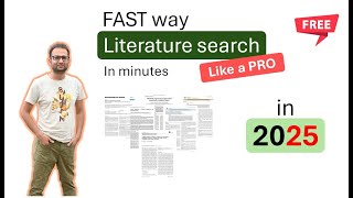 How to Search Relevant Literature FAST like a PRO? My SECRET Way to INSTANTLY Find Research Papers.