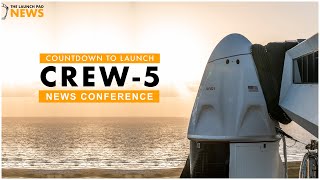 LIVE! SpaceX Crew 5 Mission Overview Briefing