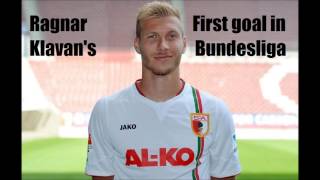 Ragnar Klavan's first goal in Bundesliga (FC Augsburg)