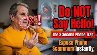 Do NOT Say Hello! The 3 Second Phone Trap Expose Phone Scammers Instantly