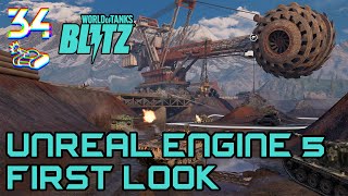 Ultra-Test Early Look || World of Tanks Blitz Unreal Engine 5