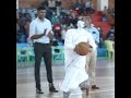 Mass inauguration of basketball court