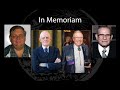 2020 In Memoriam - Mining Foundation of the Southwest