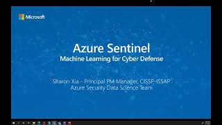 Azure Sentinel webinar: Machine learning detections