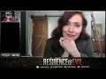 resident evil 7 interview w eveline actor paula rhodes roe podcast