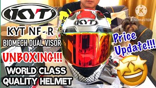 Unboxing KYT NF-R Biomech Design || Price Update!!!