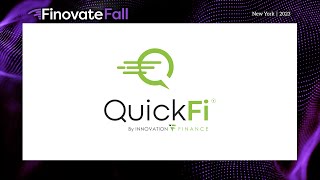 FinovateFall 2023 / QuickFi