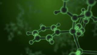 [4K] Molecule Structure Under Microscope Green Background | Zero Copyright Video | Stock Footage