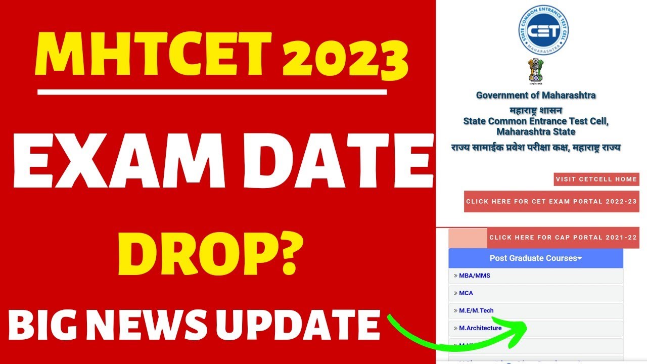 MHTCET 2023 DATES | DROPPERS ? | NEW EXAM DATE | DETAIL STRATEGY🔥🔥 ...