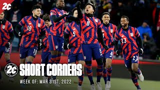 USMNT Qualifies for Qatar and Group draw predictions | Short Corners 3/31/22