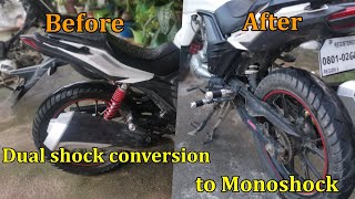 Mono Shock Conversion from Dual Shock