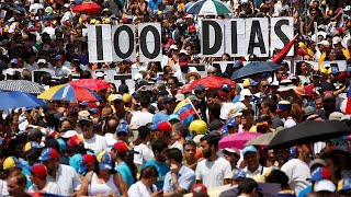 Venezuela cumple cien días de protestas contra el Gobierno de Maduro