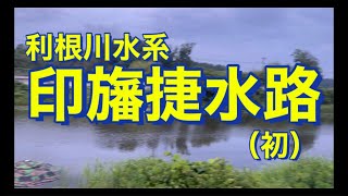 【印旛捷水路】　へらぶな釣り　印旛沼全域、利根川水系だそうです😀　2022.6.12