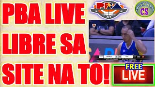 PBA LIVE🔴 100% FREE LEGIT SITE | LIBRE ANYTIME YOU WANT FOR FREE LIVE STREAMING PBA LIVE BASKETBALL