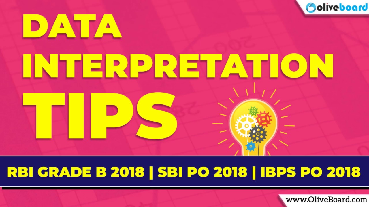 Data Interpretation Tips | RBI Grade B | SBI PO | IBPS PO - YouTube