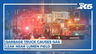 Natural gas leak causes evacuations near Lumen Field