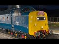 deltic 55009 alycidon returns to railtour duties