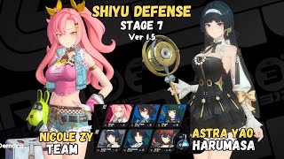 Shiyu Defense Zhu Yuan  Harumasa Astra Yao Stage 7 | Zenless Zone Zero v1.5