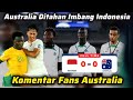 Komentar Fans Australia yang Marah dan Malu Usai Timnas Australia Ditahan Imbang Timnas Indonesia