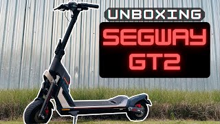 Outrageous $4000 Electric Scooter // Segway Ninebot GT2 Unboxing