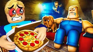 فيلم روبلوكس : لا تطلب بيتزا  ابدآ 🍕( من مطعم ابو كرش و الكلب المجنون 🐶) اكبر مطعم بالعالم 🧑‍🍳!!