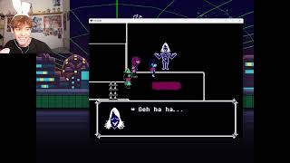 Deltarune Chapter 1 Finale. Mr rabbit. Relaxing Gaming Walkthrough.