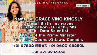 Christian matrimony/Angel Matrimony/9789215567/9789213332/8608529228