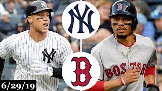 New York Yankees vs Boston Red Sox Highlights - London Series | June 29, 2019 |