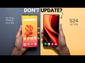 Samsung Galaxy S24 Ultra vs Galaxy S22 Ultra - DON'T MAKE A MISTAKE!
